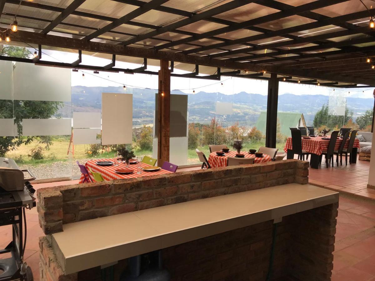 Refugio El Cacique Otel Guatavita Dış mekan fotoğraf